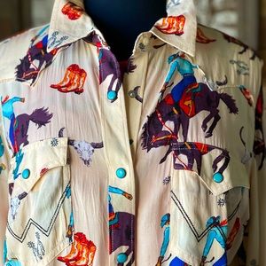 Western Cowboy Blouse